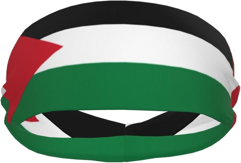 AKMCBSH National Flags Sports Sweatband Head Bands for Women Men - Moisture-Wicking Non-Slip Headband for Running Yoga Workout Fitness and Gym - Image 1